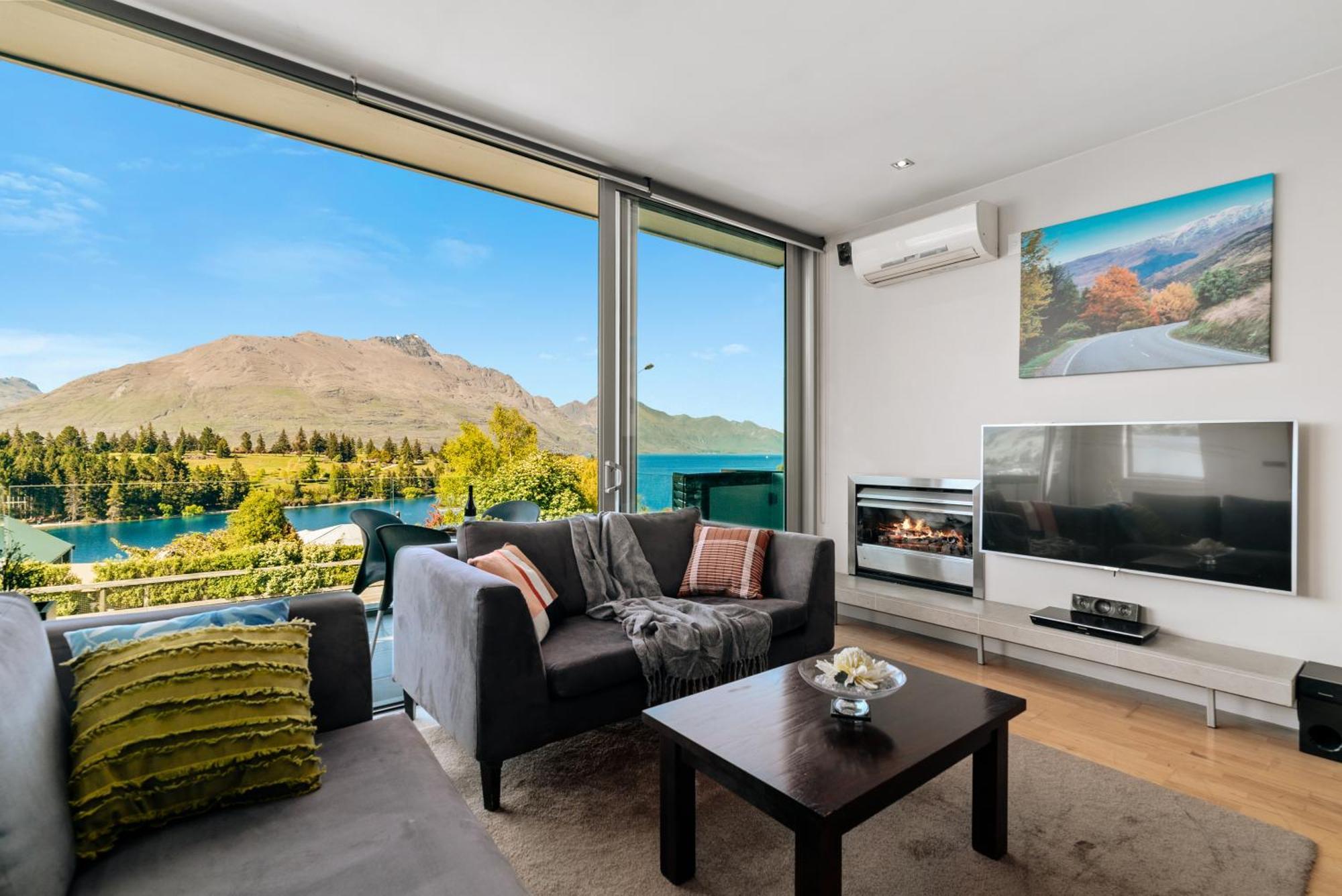 Modern Executive Living In Pounamu Queenstown Kültér fotó