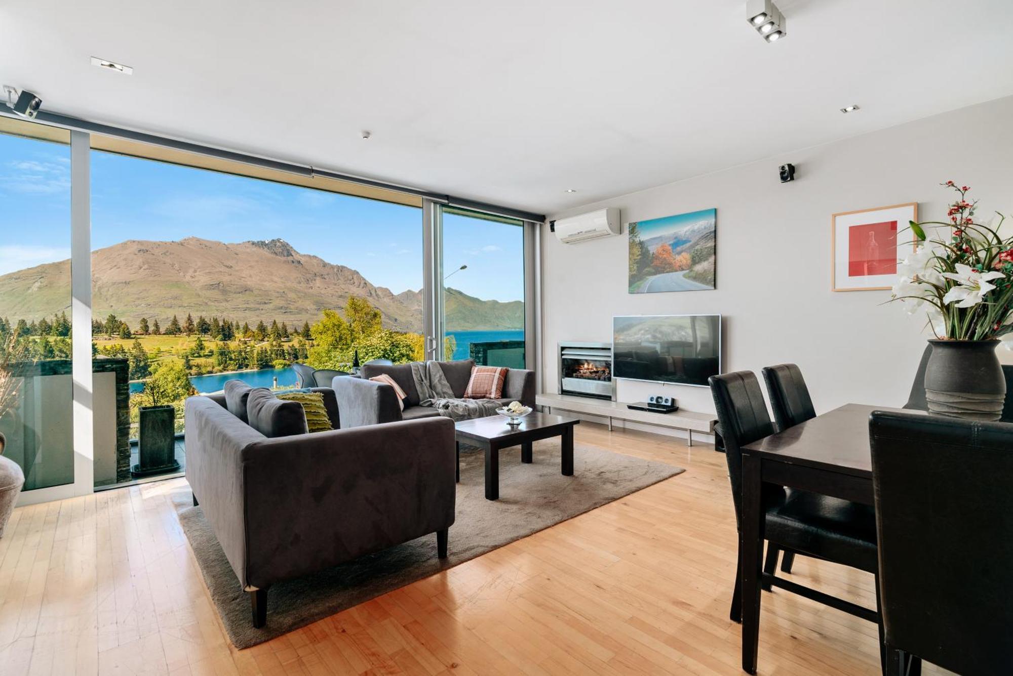 Modern Executive Living In Pounamu Queenstown Kültér fotó